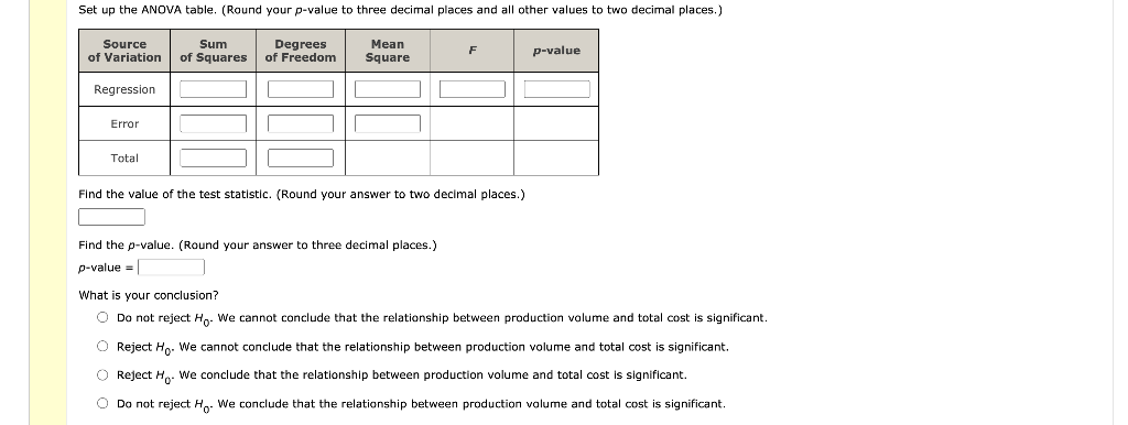 Solved Consider the following sample of production volumes | Chegg.com