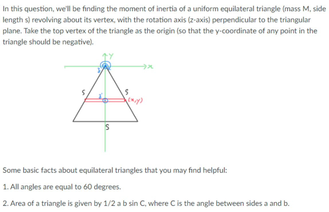 Solved In This Question Well Be Finding The Moment Of 5821