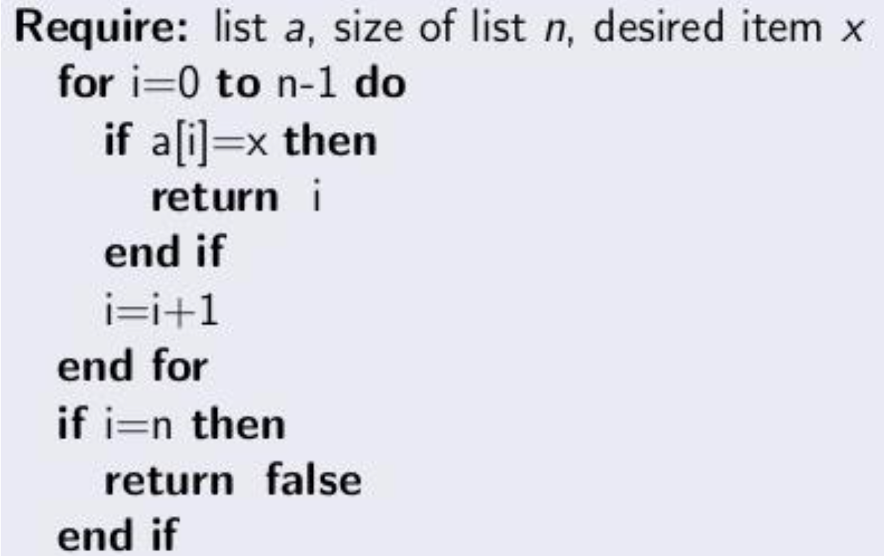 Solved Analysis Of The Linear Search Algorithm The Count Chegg Solved Analysis Of The Linear Search Algorithm The Count Chegg