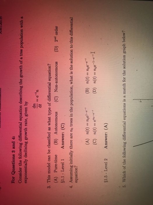 Solved For Questions 3 and 4: Consider the following | Chegg.com