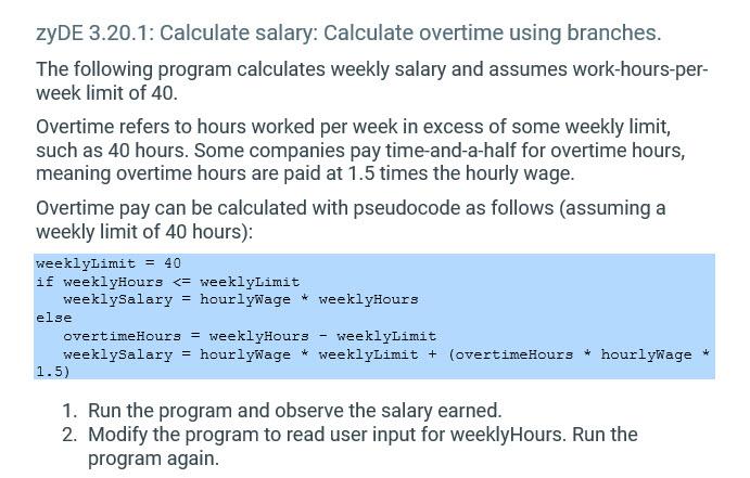 Solved In C++, write a program that calculates weekly salary | Chegg.com