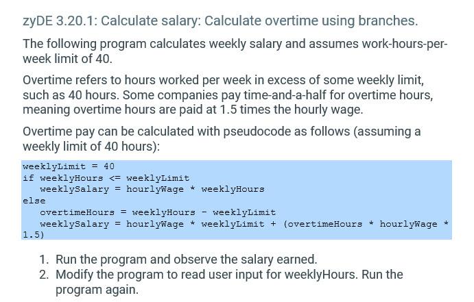 Solved In C++, write a program that calculates weekly salary