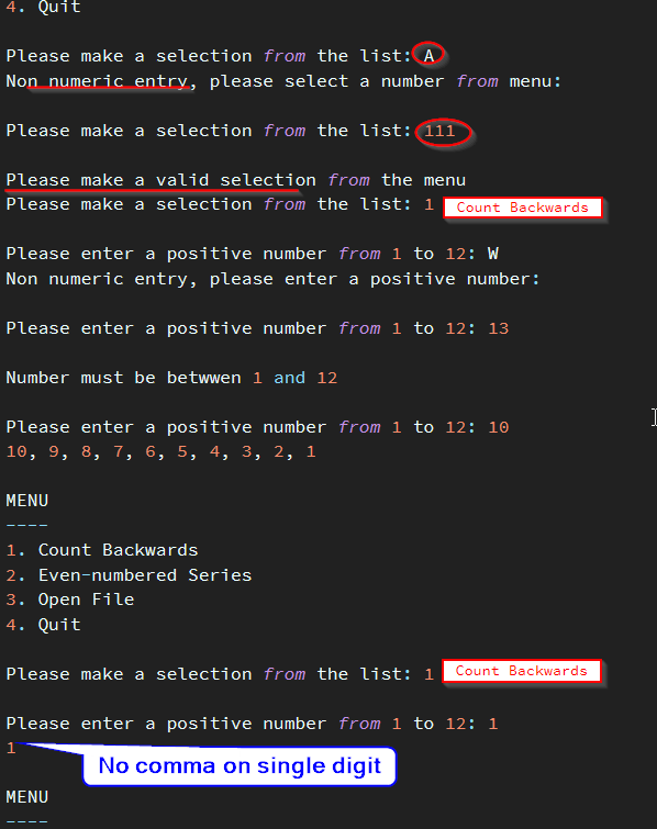 Solved PYTHON CODE PLEASE Functions You will need at least | Chegg.com