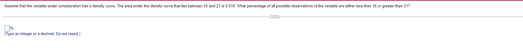 Solved Assume that the variable under consideration has a | Chegg.com