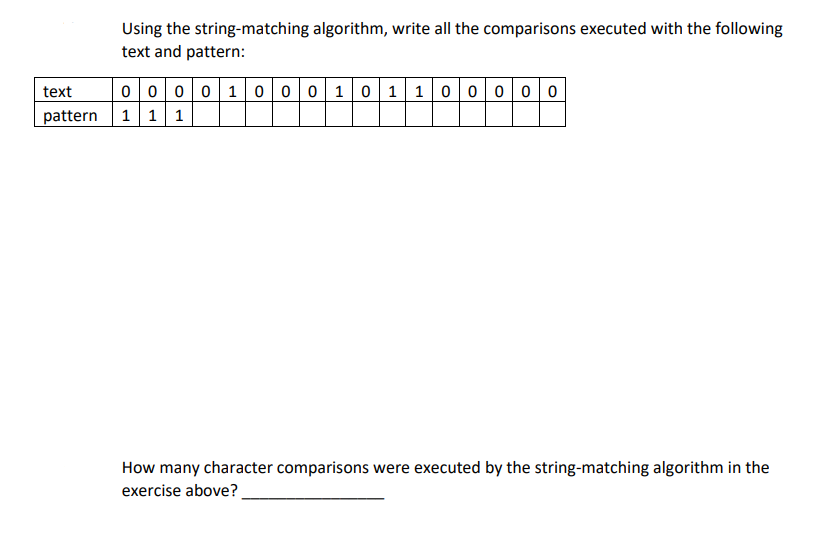 Examples Of String Matching Algorithm