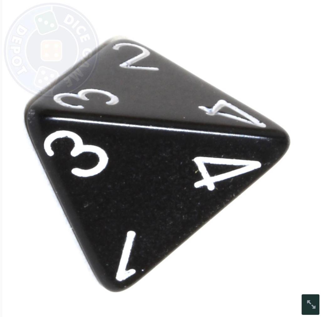 Solved 1)Suppose we roll this 4-sided die two times. Write | Chegg.com