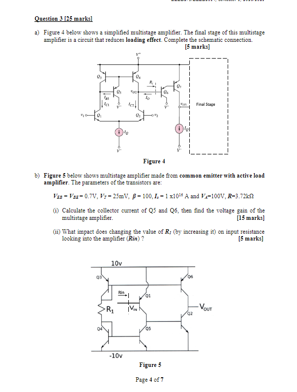 Solved Question 3 [25 marks] a) Figure 4 below shows a | Chegg.com