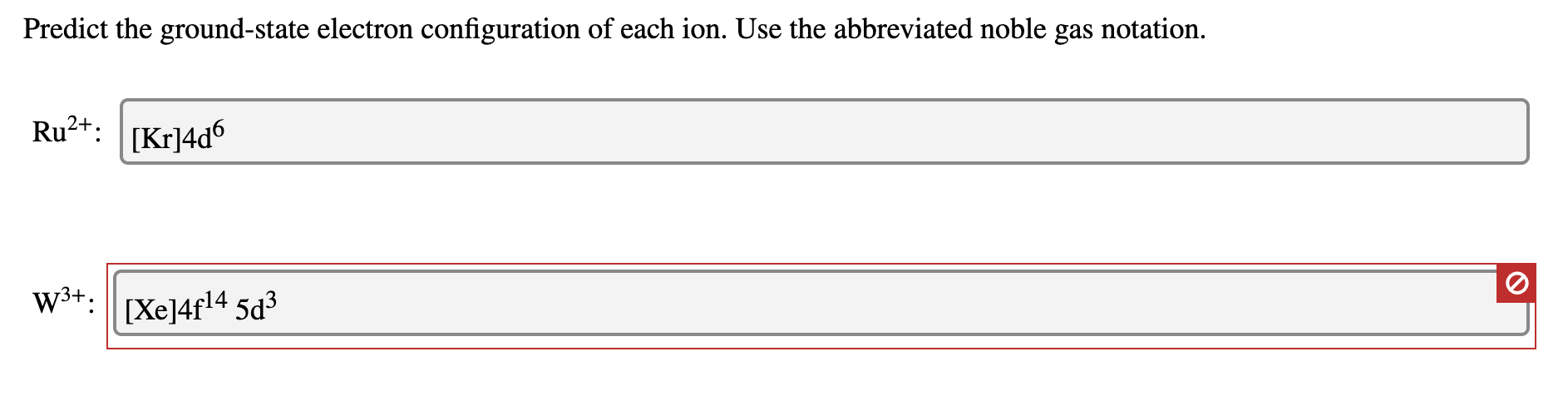 Solved Predict The Groundstate Electron Configuration Of