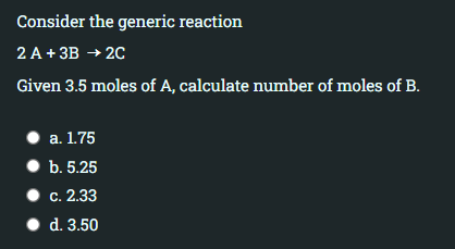 Solved Consider the generic complete reaction 2 A+ 3B + 20 | Chegg.com
