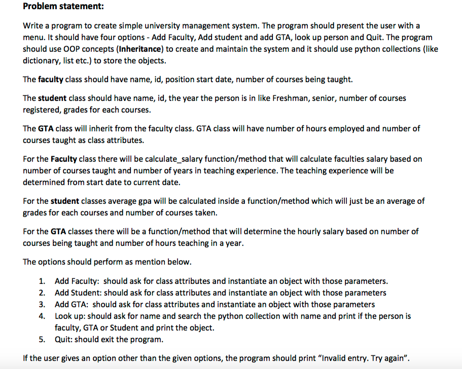 CODING ASSIGNMENT Write a program to create simple | Chegg.com