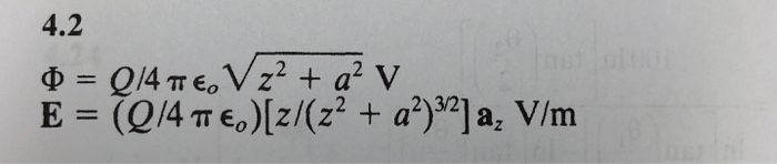 Solved 2. Consider a circular loop of radius a. If the loop | Chegg.com