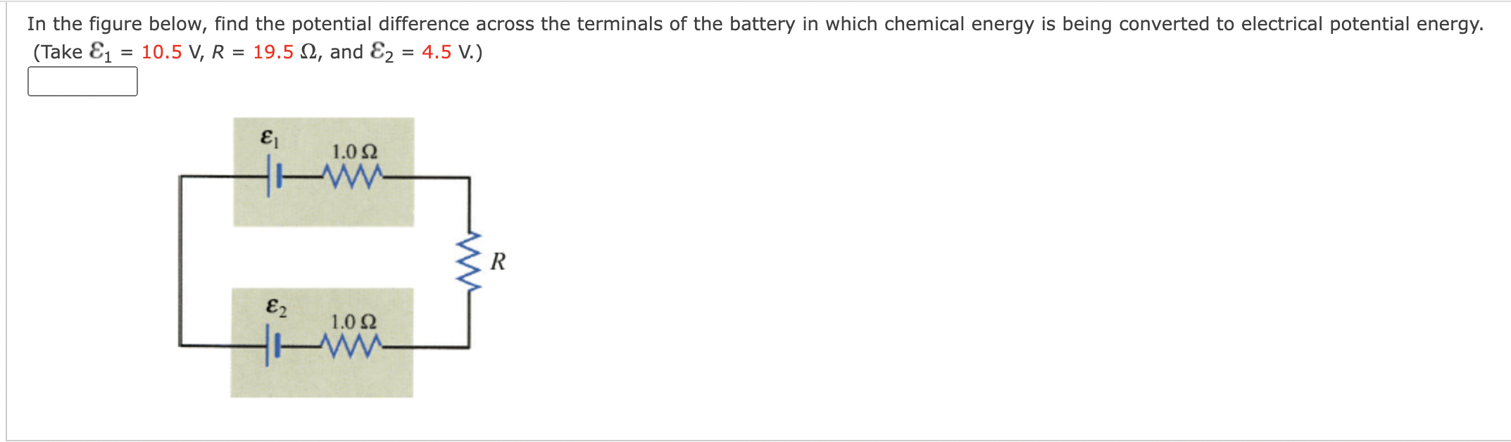 Solved In The Figure Below, Find The Potential Difference | Chegg.com