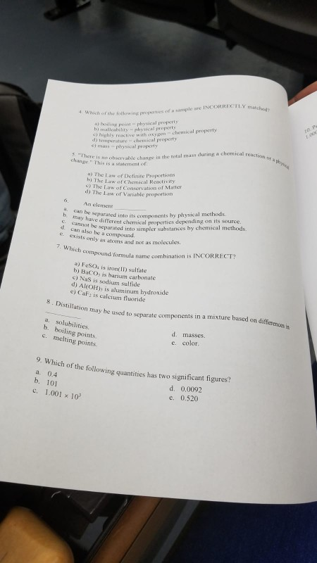Is Malleability A Physical Or Chemical Property Of Matter www.chegg.com