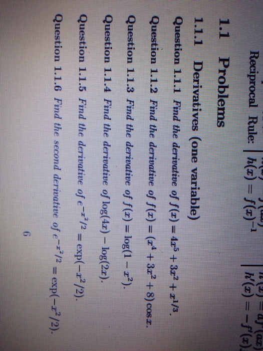 derivative of (5x^4 1)^2