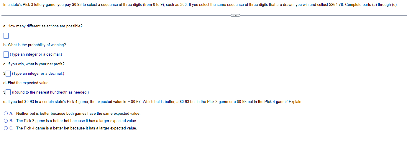 Solved a. How many different selections are possible? b. | Chegg.com