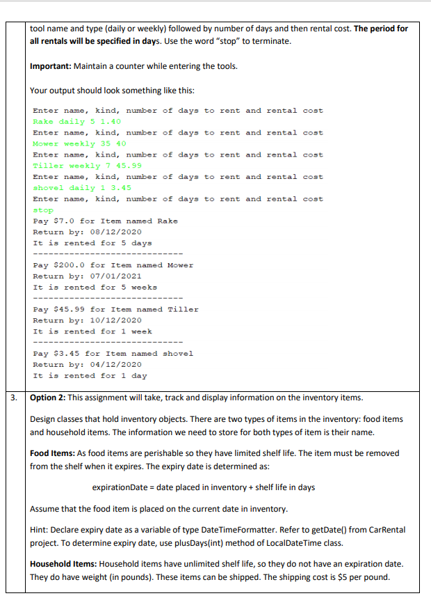 Solved JAVA PROJECT SHEET ASSIGNMENT NUMBER: Project | Chegg.com