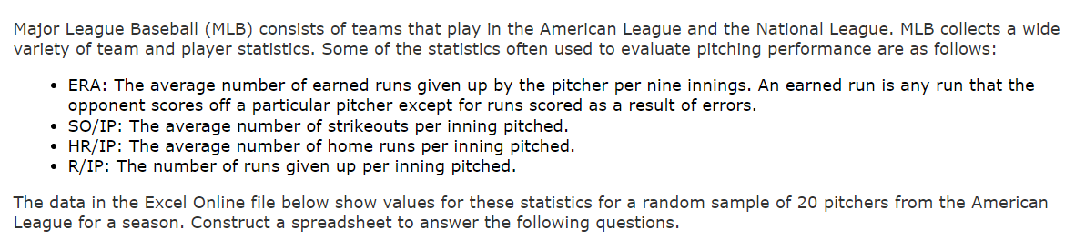 Solved Major League Baseball (MLB) consists of teams that | Chegg.com