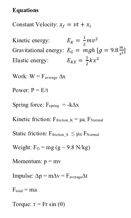 Energy/Work - Power - Physics in Football