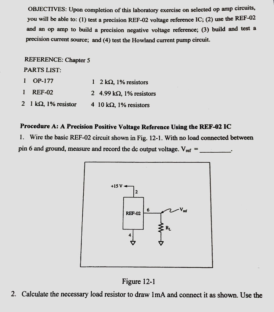 Solved OBJECTIVES: Upon completion of this laboratory | Chegg.com