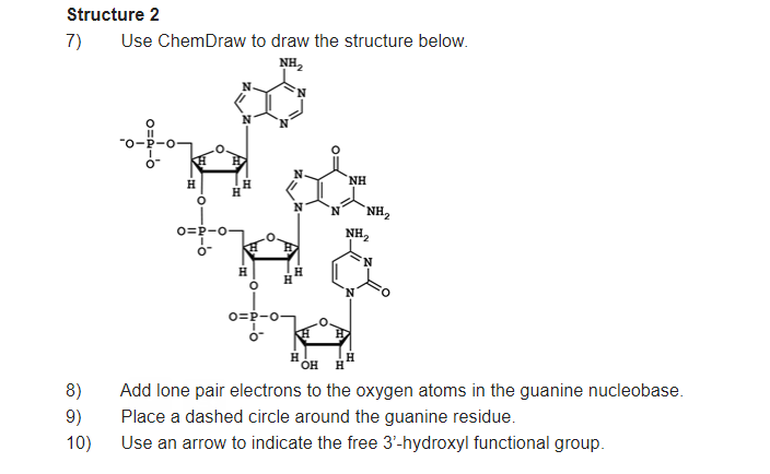 Structure 1 1 On The Top Left Side Of The Page Draw Chegg Com