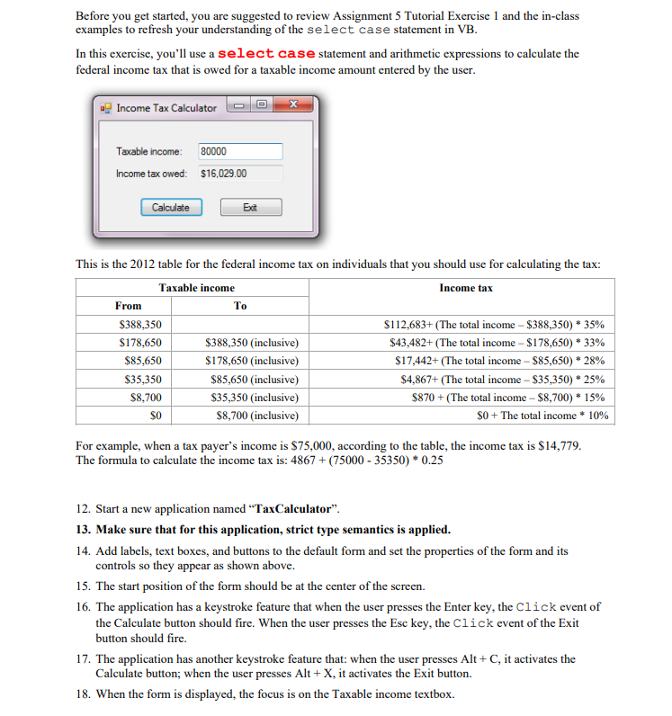 Before you get started, you are suggested to review Assignment 5 Tutorial Exercise 1 and the in-class examples to refresh you