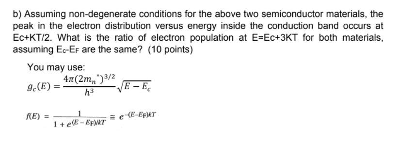 Solved a) The right figure shows the parabolic E versus k | Chegg.com
