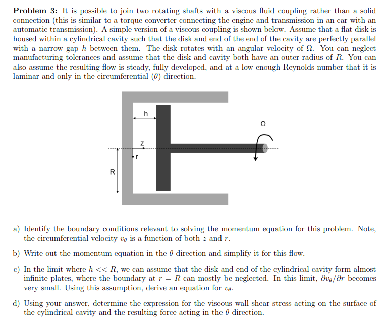 Solved Problem 3 It is possible to join two rotating shafts