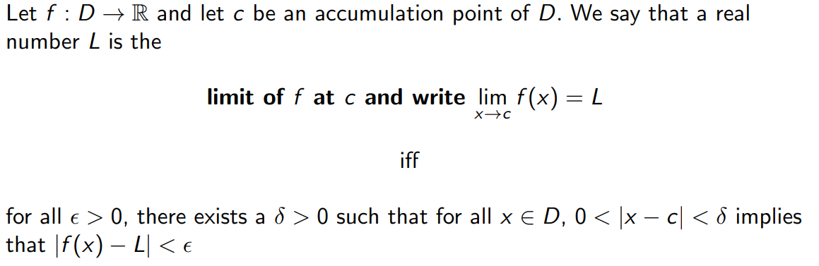 Solved Using only the definition of the limit of a function, | Chegg.com