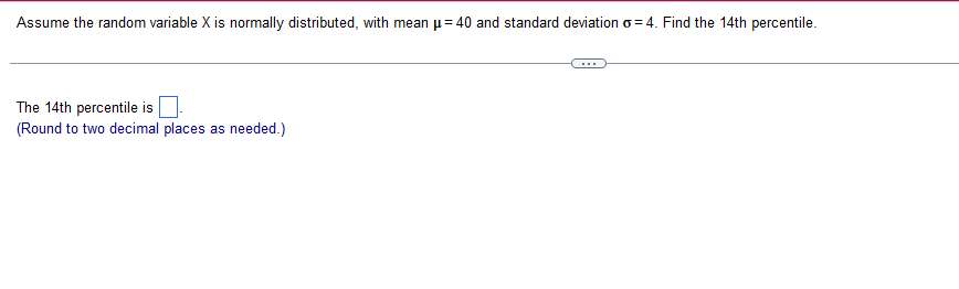 Solved Assume The Random Variable X Is Normally Distributed Chegg Com