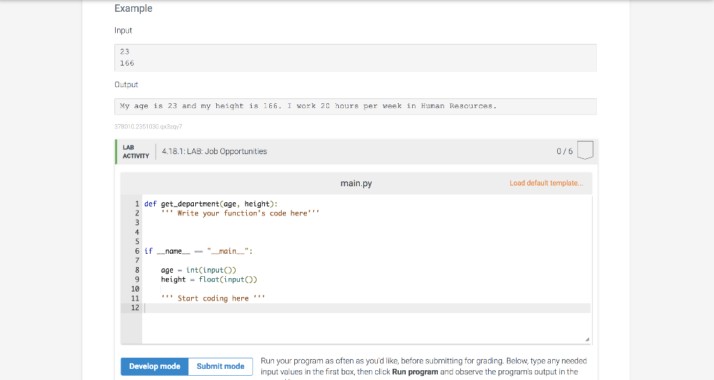 Solved 4.18 LAB Job Opportunities Learning Objective In