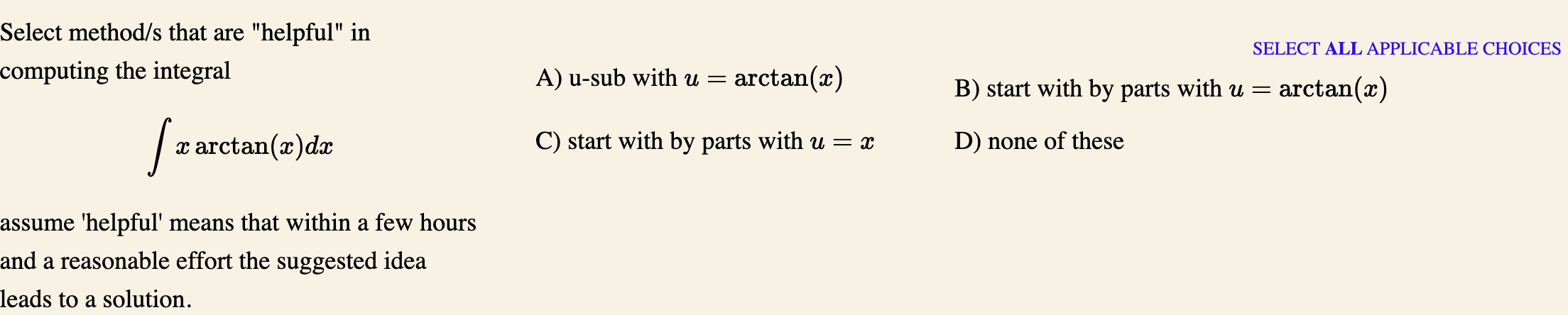 Solved Select method/s that are "helpful" in SELECT ALL | Chegg.com