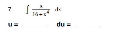 Solved Solve integral without solving for dx (do not do dx | Chegg.com