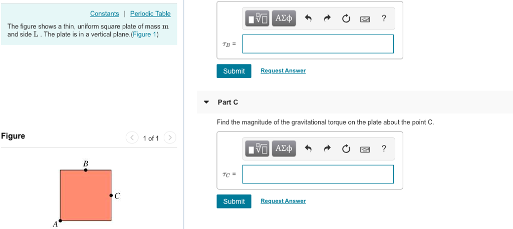 Solved Constants Periodic Table Part A The figure shows a | Chegg.com