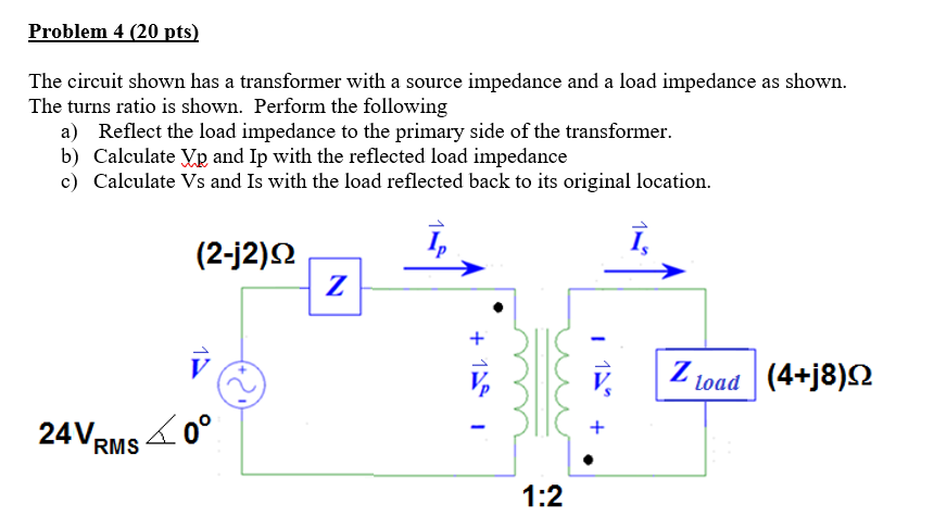 Solved Problem 4 (20 pts) The circuit shown has a | Chegg.com