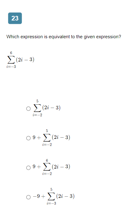 Solved Which Expression Is Equivalent To The Given | Chegg.com