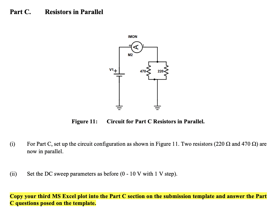 Solved Circuit Simulation Instructions To Set The Circuit Up | Chegg.com