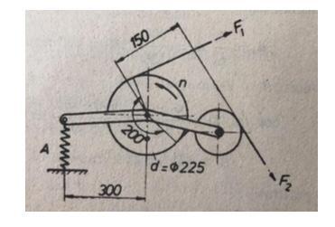 Solved In The Tensioner Pulley Flat Belt Pulley Mechanism Chegg Solved In The Tensioner Pulley Flat Belt Pulley Mechanism Chegg