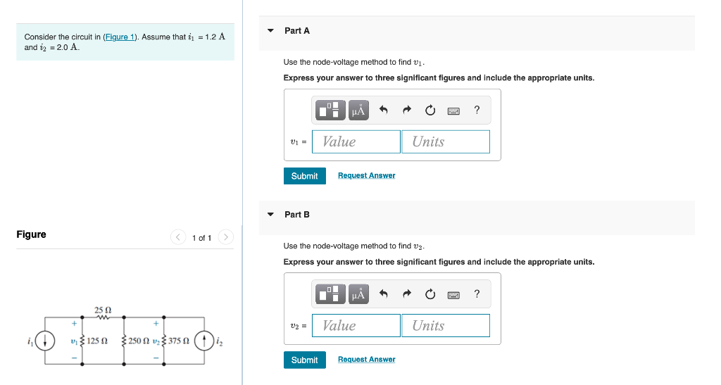 Solved Consider The Circuit In (Figure 1). Assume That I1 I | Chegg.com