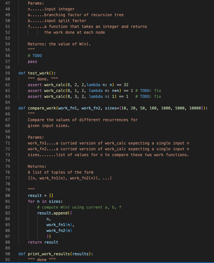 Solved In class, we've started looking at recurrences and | Chegg.com