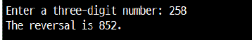 Solved [3] Problem: Digit reversal Assume that a three digit | Chegg.com