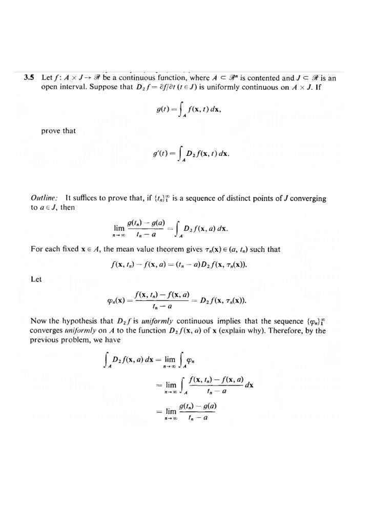 Solved 3.5 Let S: AXJ-be a continuous function, where A | Chegg.com