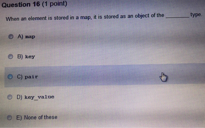 problem solving questions c