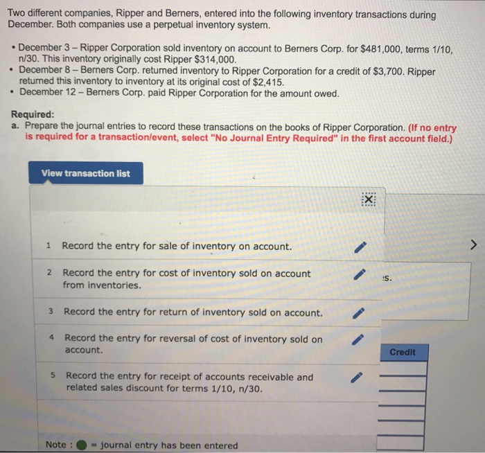 Solved Two different companies, Ripper and Berners, entered | Chegg.com