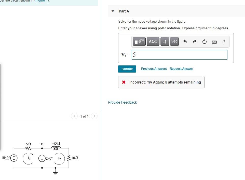 Solved we Circuit Show Figure Part A Solve for the node | Chegg.com
