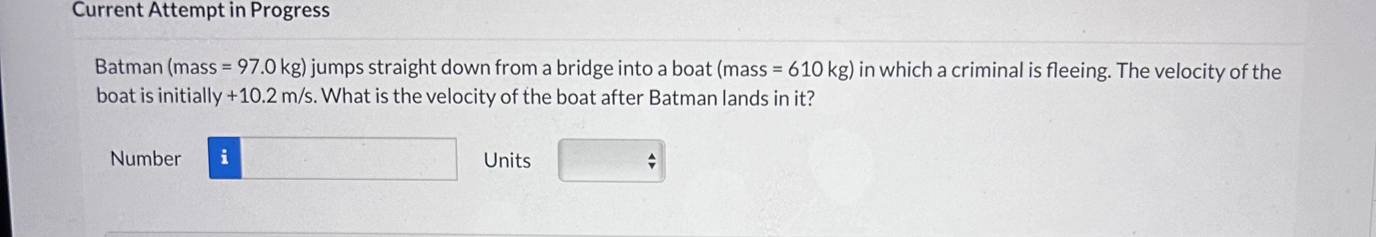 Solved Batman (mass =97.0 kg ) jumps straight down from a | Chegg.com