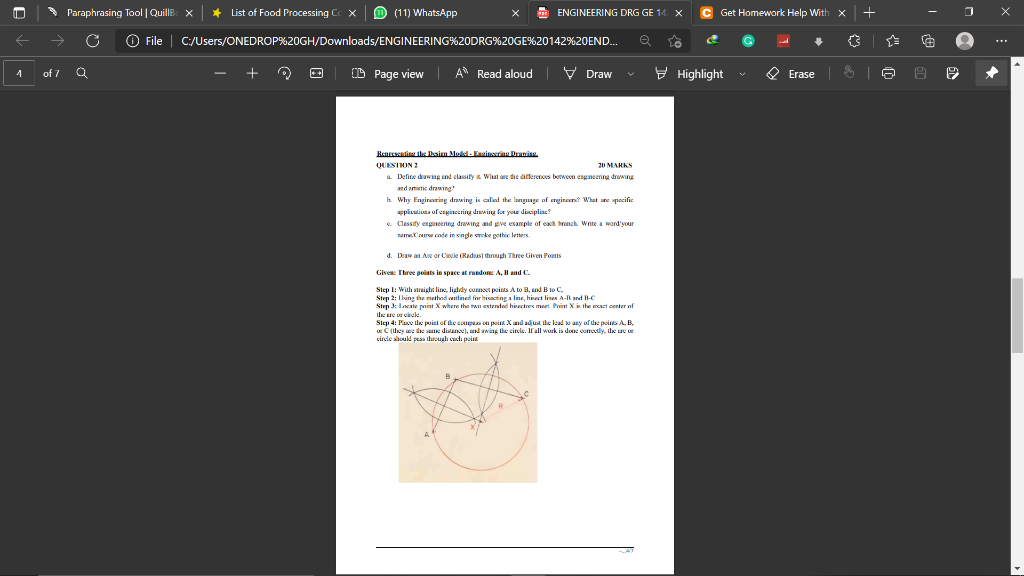 Paraphrasing meaning picture