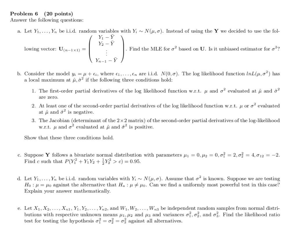 Problem 6 20 Points Answer The Following Questio Chegg Com