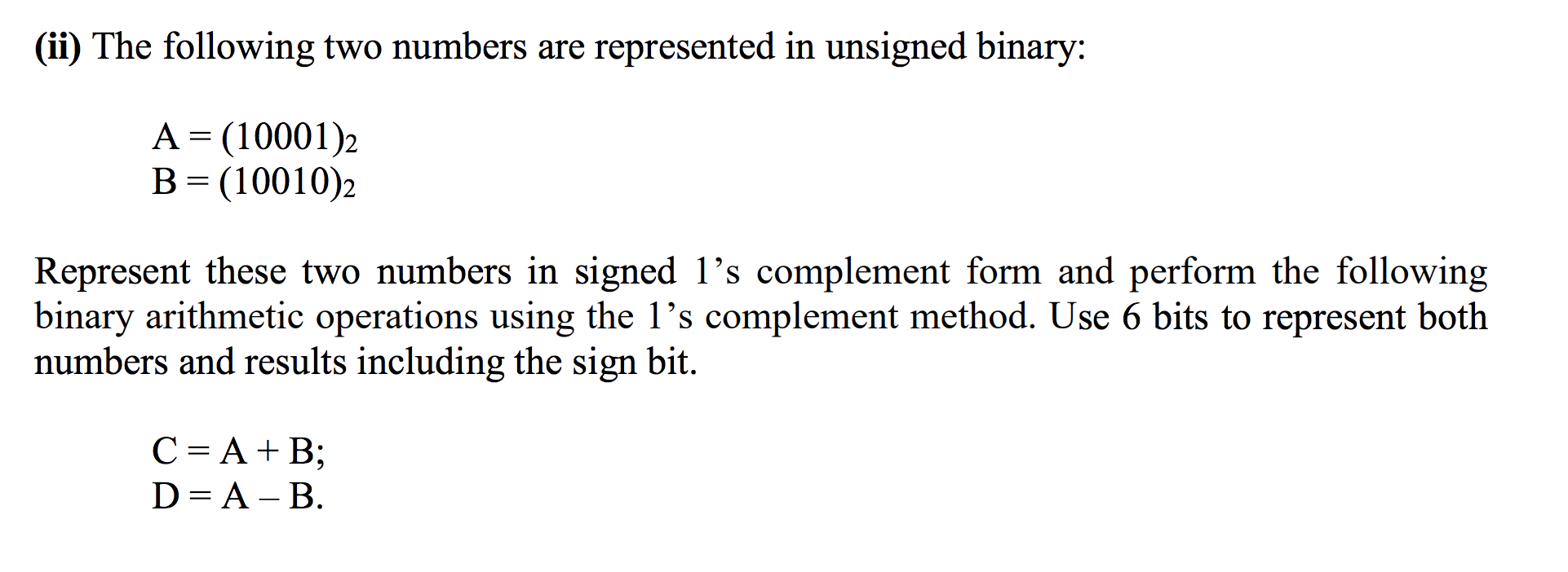 solved-ii-the-following-two-numbers-are-represented-in-chegg