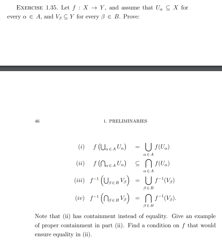 Solved Exercise 1 35 Let F X Y And Assume That Ua C Chegg Com