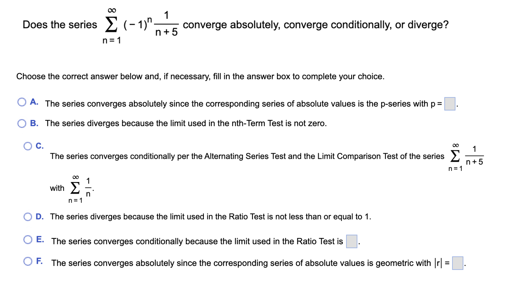solved-does-the-series-n-1-1-nn-51-converge-absolutely-chegg